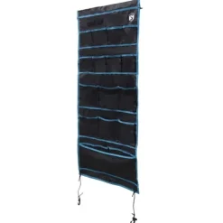 Förvaringspåse med lagring Svart och blå 125 x 48 cm oxford