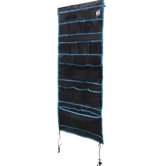 Förvaringspåse med lagring Svart och blå 125 x 48 cm oxford