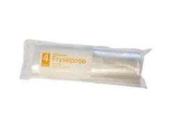 Frysepose Catersource 4 ltr 200x400 mm med Skrivefelt LDPE, 60 stk/rulle