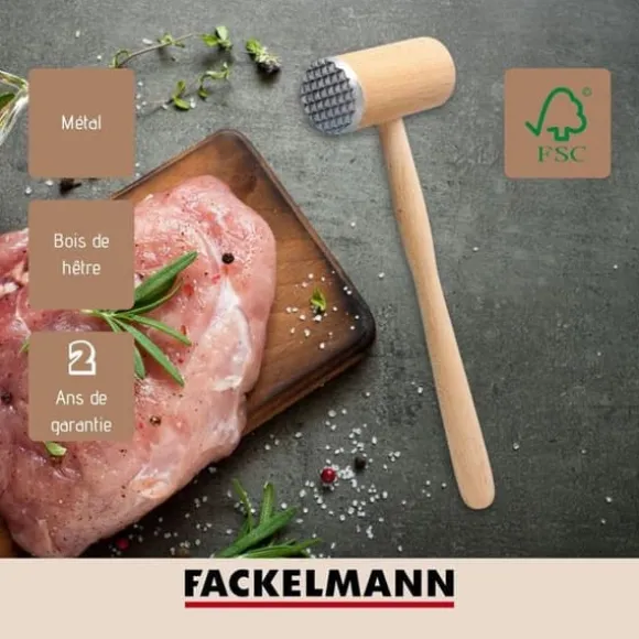 FSC Trä köttömjare Fackelmann Nature