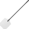 Fyrkantig aluminiumspade, bricka för att ta ut pizza ur ugnen, 305 x 1320 mm - Hendi 617113