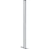 Galvaniserad stålstolpe för gatuavfallskärl 60x1200mm