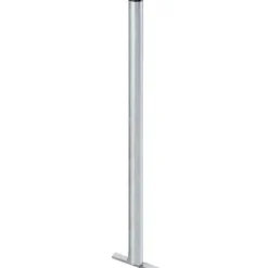 Galvaniserad stålstolpe för gatuavfallskärl 60x1200mm