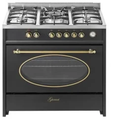 Gaskök - GURARI - GCH E 914 BL - 90 cm - 121L - 90 cm köksfläkt