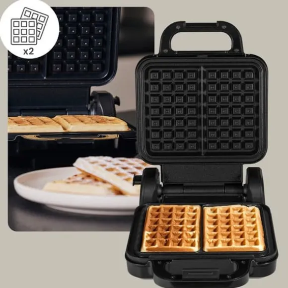 Gaufrier - ZEEGMA - Gofree Chef Pro - 1200 W - Rotativ 180° - Non-stick beläggning