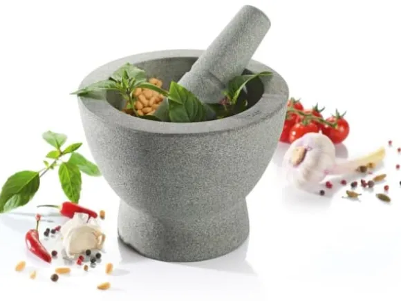 GEFU CRUNCHY - Studs och murbruk - 2 st. - 17 cm