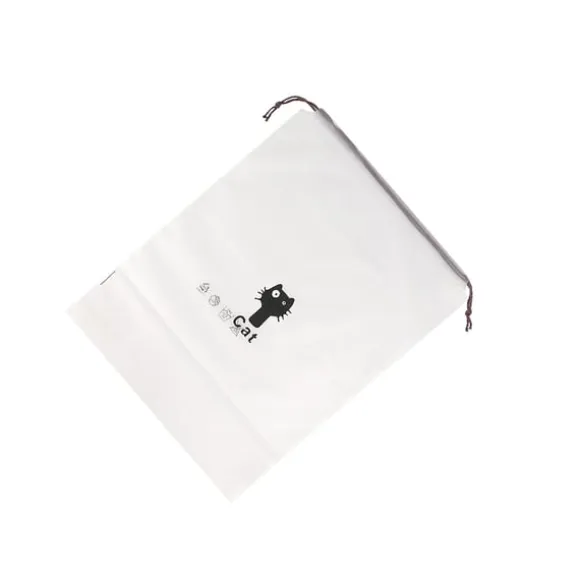 Genomskinliga förvaringsväskor av non-woven-material (10-pack) cat pattern