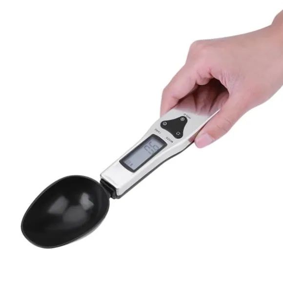 500G/0.1G Digital Skedvåg Elektronisk Mätsked Kök med Stor LCD-Display
