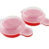 Äggkokare och äggform för mikrovågsugn - 2-pack