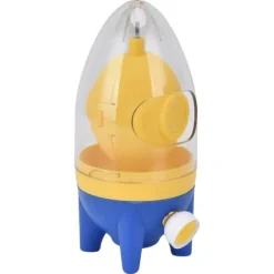 Ägguleblandare Manuell lätt bärbar handdragrep Golden Egg Maker Easy Egg Scrambler Shaker för matlagning