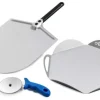 Gi Metal Kit "A Casa Mia" with Amica peel Classica 30 cm, tray and wheel 10 cm