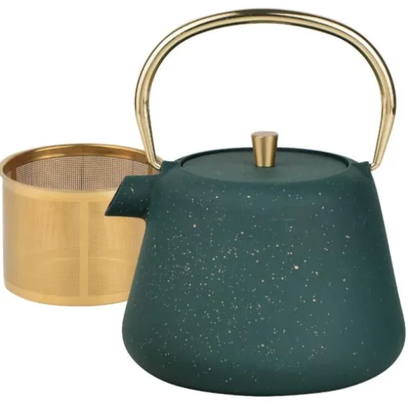 Gjutjärnstekanna, kaffebryggare, 1,0L, KINGHOFF KH-1933