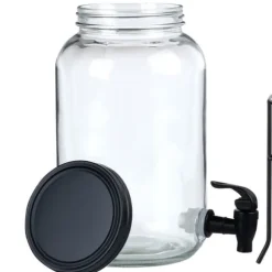 Glasburk med kran 3,2 l