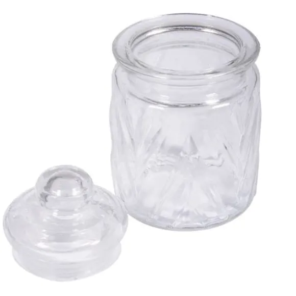 Glasburk - RAYHER - Chevron - 280 ml - 8 cm - Lock i glas