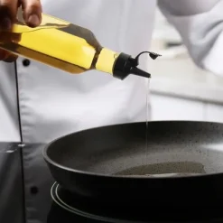 Glasflaska för olja och vinäger med dispenser 265 ml