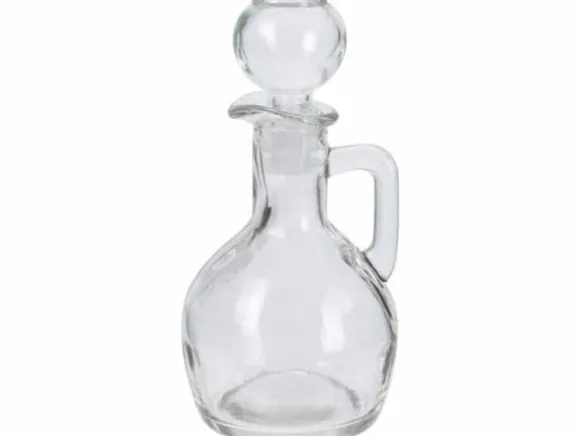 Glasflaska/Kanna för olja och vinäger, kapacitet 160 ml