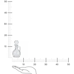 Glasflaska/Kanna för olja och vinäger, kapacitet 160 ml