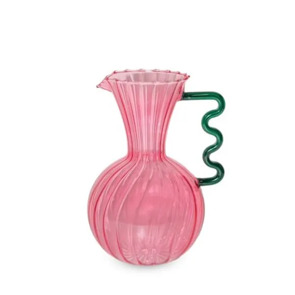Glasflaska 1,5L Rosa