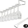 Glashållare - TEMPSA - 55cm - Rostfritt stål - Vinställ - Modern design