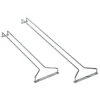 Glashängare krom 615x145mm