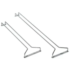 Glashängare krom 615x145mm