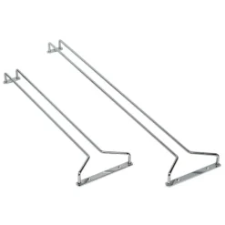 Glashängare krom 615x145mm