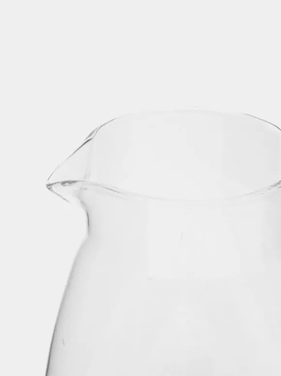 Glaskanna för drycker med bambulock Wilmax 1,9L
