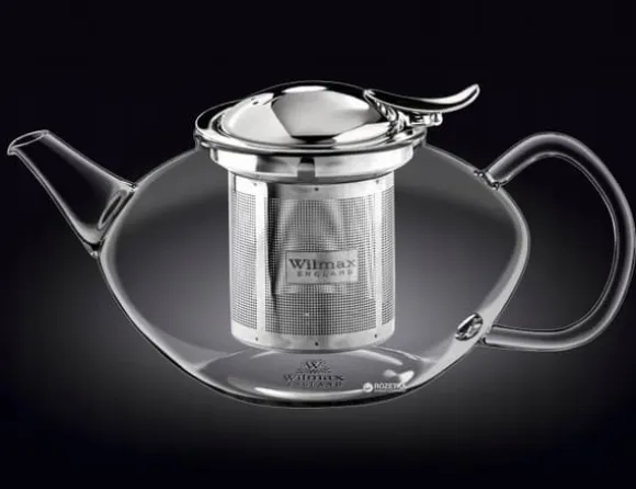 Glaskanna med teinfuser 1,55L WILMAX