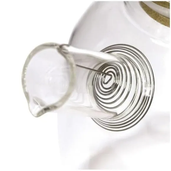Glas- och bambuteekanna - 1 L