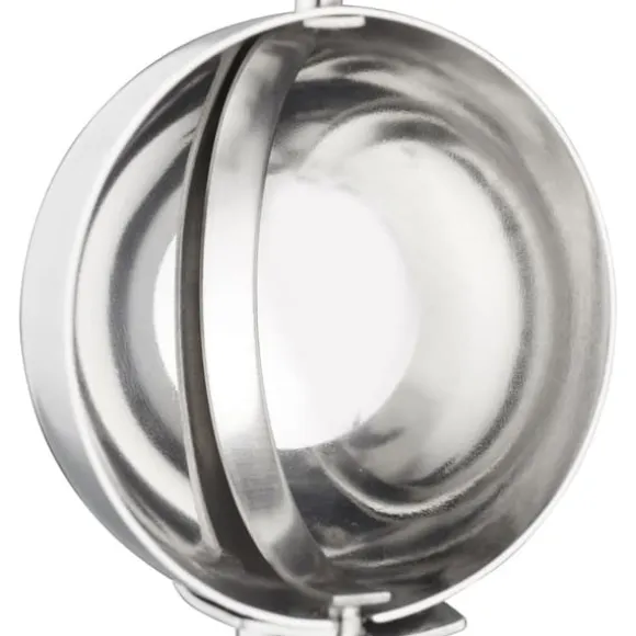 Glasskopa, rostfritt stål, 22,5x6x3,5 cm, silver