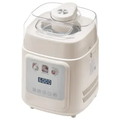 Glassmaskin 1 liter, Automatisk med Inbyggd Kompressor, Ingen Förfrusning Krävs