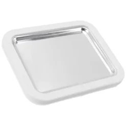 Glassrulle Gör-det-själv-hantverk Ej inkoppling krävs Stor storlek rostfritt stål rullad glassmaskin med plastspade Vit