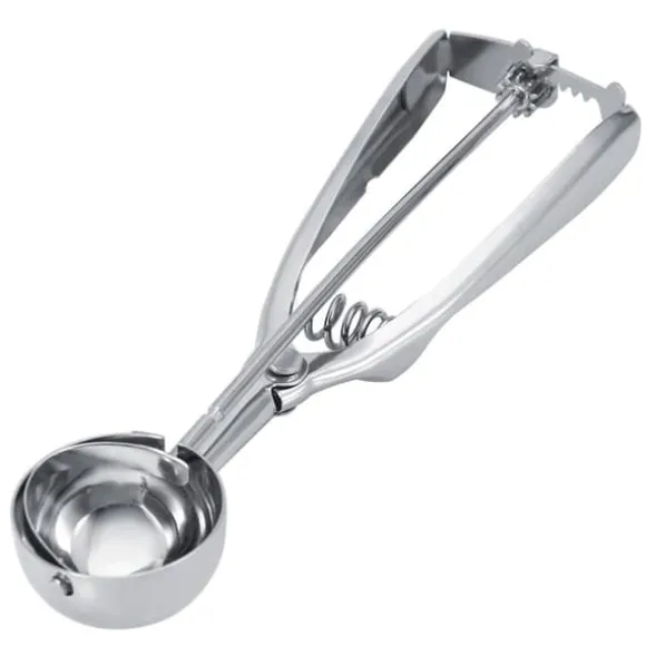 Glassskopa - Rostfritt stål Trigger Cookie Scoop (4 cm diameter)