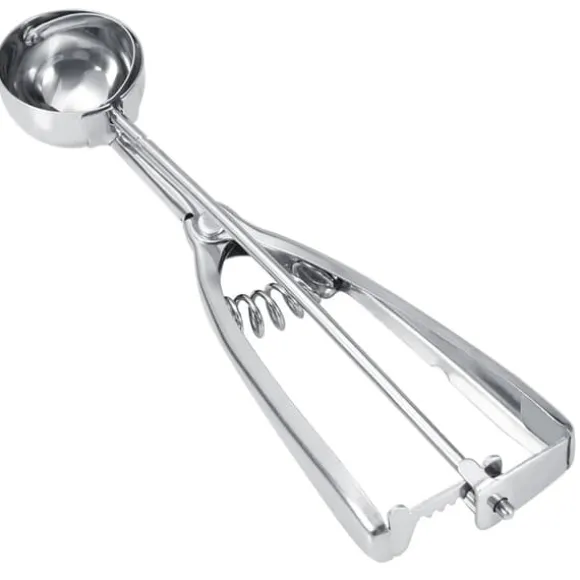 Glassskopa - Rostfritt stål Trigger Cookie Scoop (4 cm diameter)