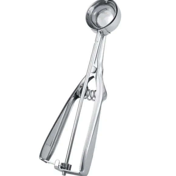 Glassskopa - Rostfritt stål Trigger Cookie Scoop (4 cm diameter)