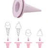 Glasstrut Cillicone Light Pink 2-pack