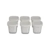 6 Glas Yogurtbehållare Multi Délices Express - Hög Kvalitet och Användarvänlighet XF1001E1