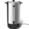 Glöggvärmare och vattenkokare 25 L - Professionell rostfri design | Färg: Silver | Storlek: 25 L