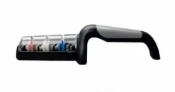 Global - Knife Sharpener 3-wheel - Black