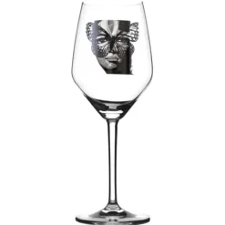 Golden Butterfly Rosé/Vitvinsglas 40cl, Svart/Vit - Carolina Gynning