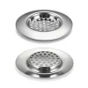 Golvbrunnsfilter i rostfritt stål, hårfångare för diskho (4-pack) Model 2