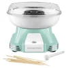 GOURMETmaxx Sockervaddmaskin 500W mint/vit