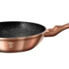 GRANIT WOK PAN 28cm BERLINGER HAUS ROSE GULD BH-1512