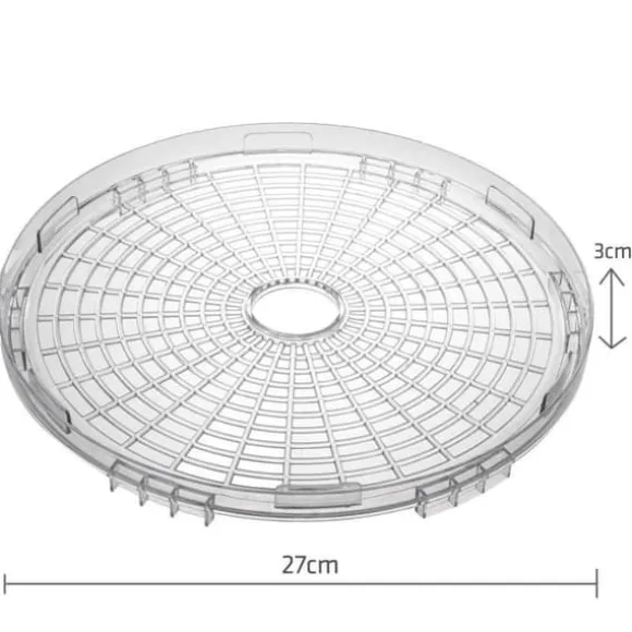 GreenBlue dehydrator för svamp, grönsaker och frukt, 250W, 5 brickor, extra tyst