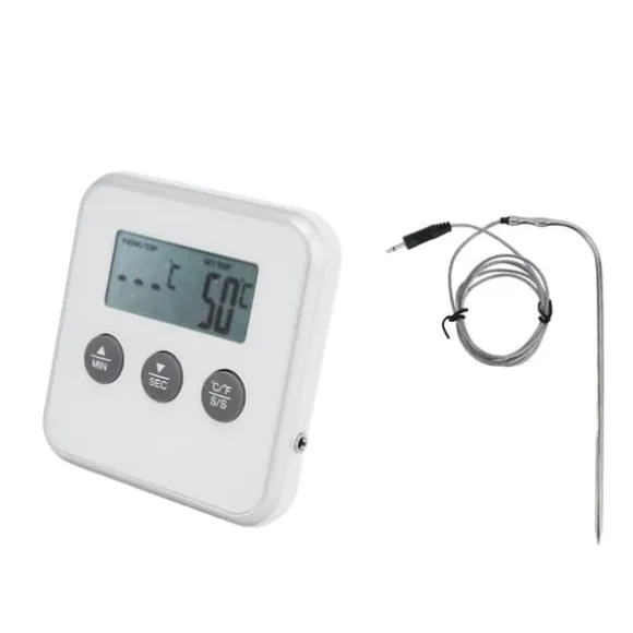Grillad mat Elektronisk LED-termometer Kött BBQ Digital termometer