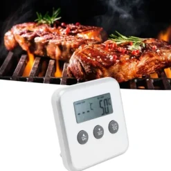 Grillad mat Elektronisk LED-termometer Kött BBQ Digital termometer