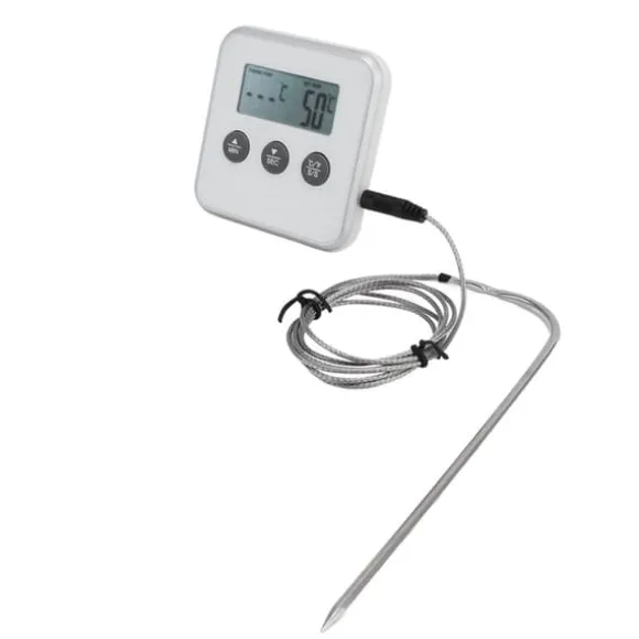 Grillad mat Elektronisk LED-termometer Kött BBQ Digital termometer