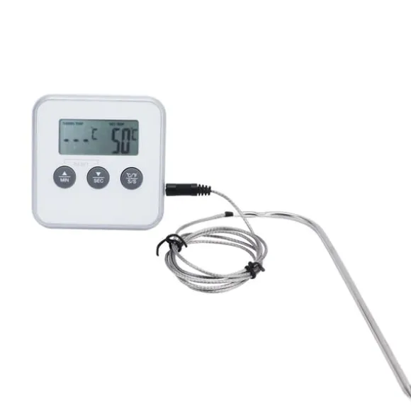 Grillad mat Elektronisk LED-termometer Kött BBQ Digital termometer