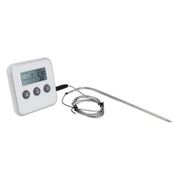 Grillad mat Elektronisk LED-termometer Kött BBQ Digital termometer