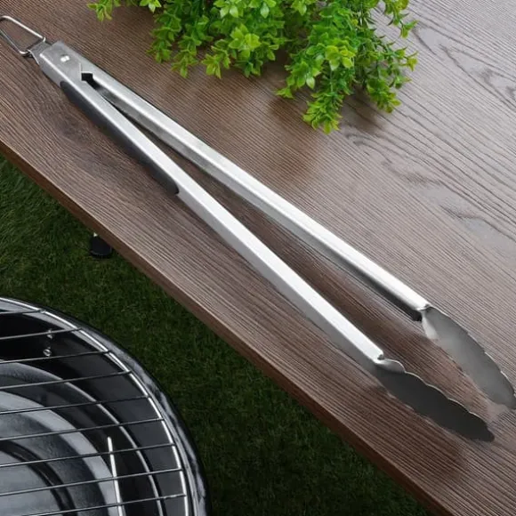 Grilltång i stål 43 cm